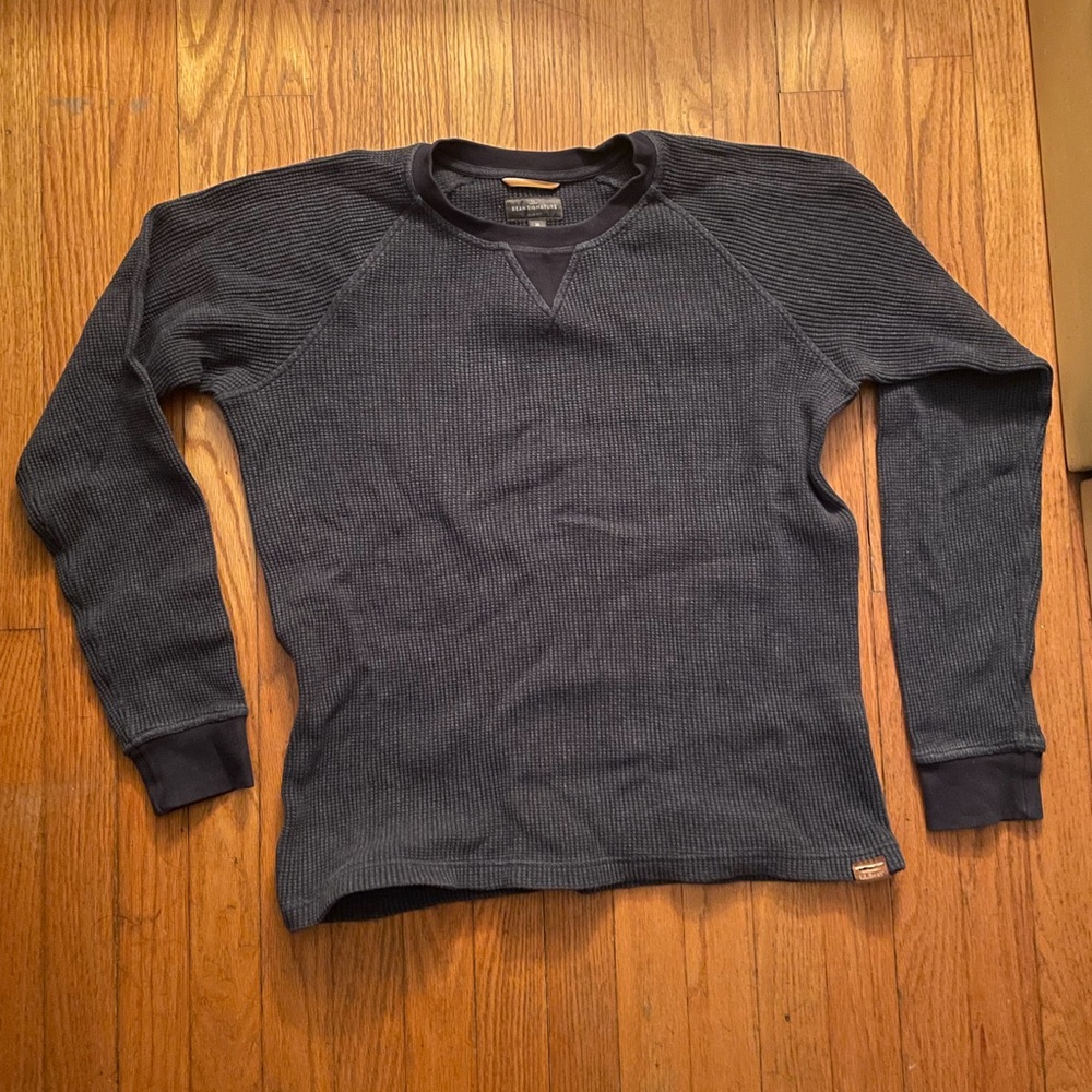 L.L. Bean signature waffle crew